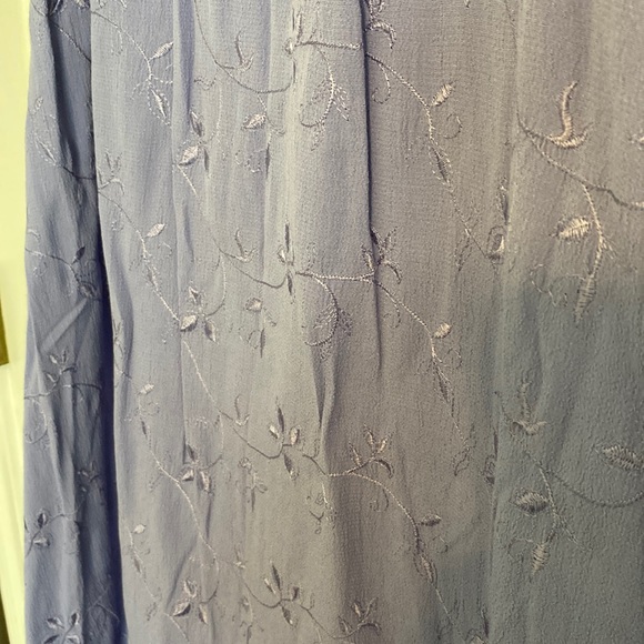 Coldwater Creek Lavender Skirt side zip, elastic waist, size XL GUC - Picture 4 of 11